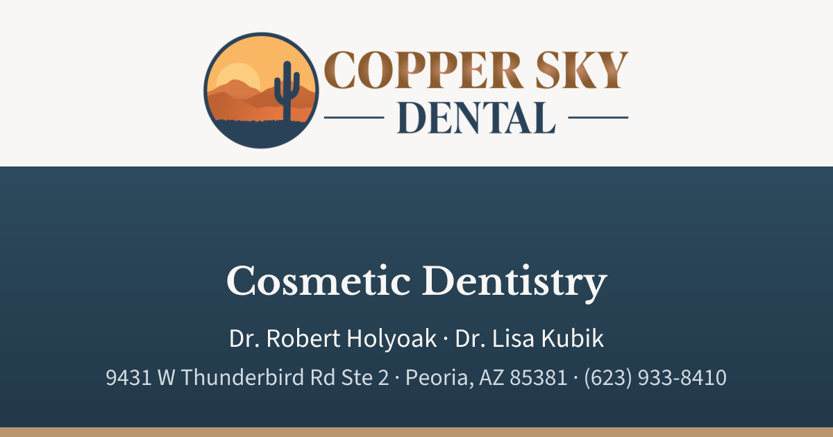 Which cosmetic dentistry treatments are available in Sun City?